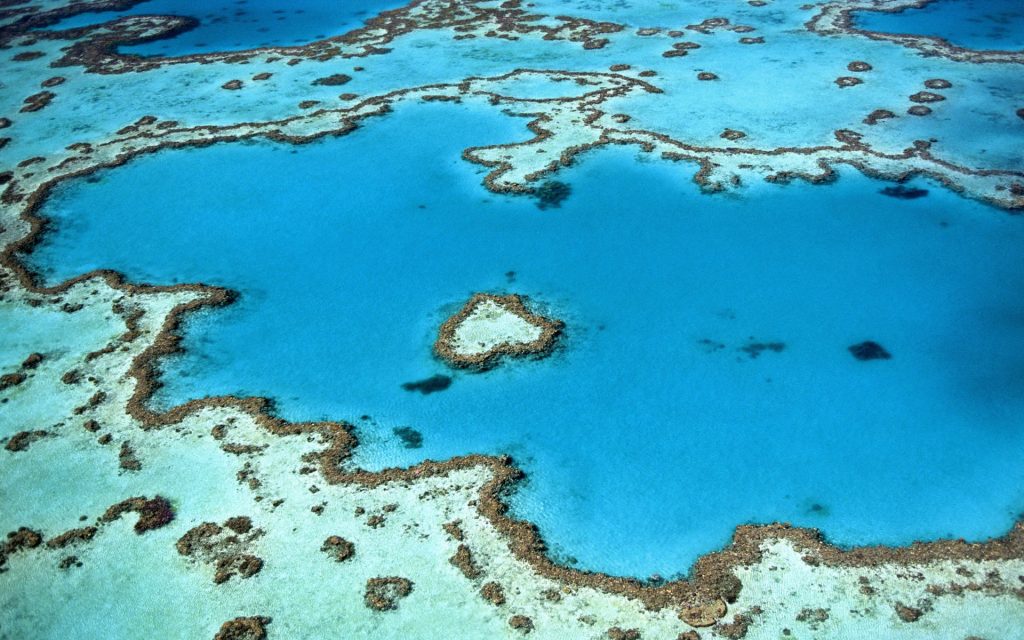 heart reef Australia